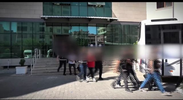 Şanlıurfa merkezli suç örgütü operasyonu: 21 gözaltı