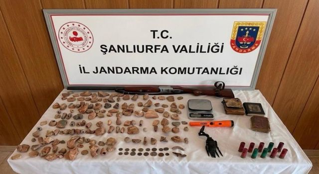 Şanlıurfa’da kaçak tarihi eser operasyonu: 1 şüpheliye işlem