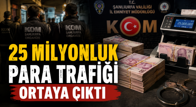 Urfa'da tefecilik çetesi çökertildi!