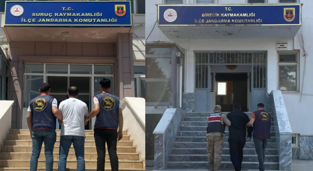 16,5 yıl hapis cezalı iki firari Şanlıurfa'da yakalandı