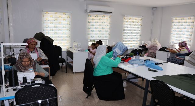 Kısas Kültür Merkezi kadınların üretim ve eğitim yuvası oldu