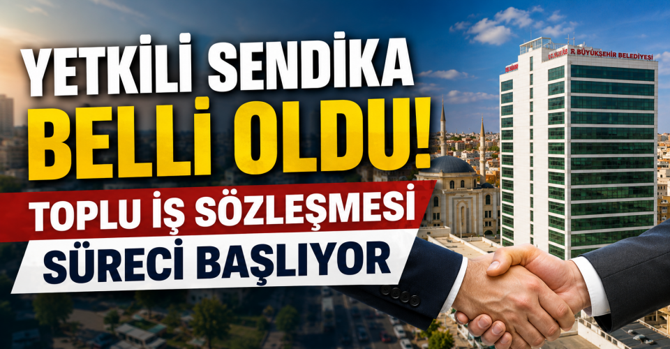 Şanlıurfa Büyükşehir Belediyesi çalışanlarına müjde