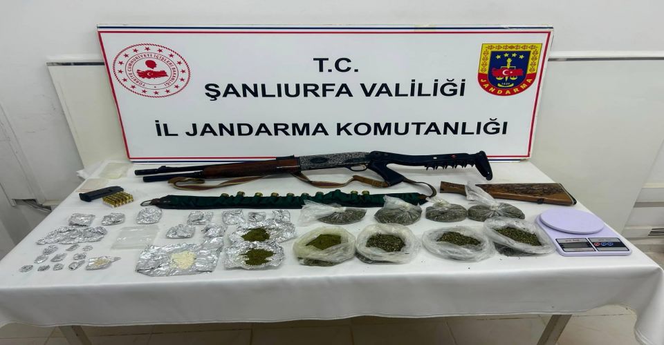 Urfa'da narkotik baskını!