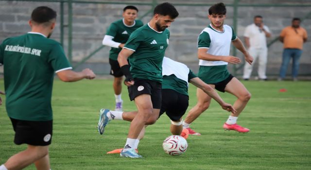 Karaköprü Belediyespor sezonun ilk maçına hazırlanıyor