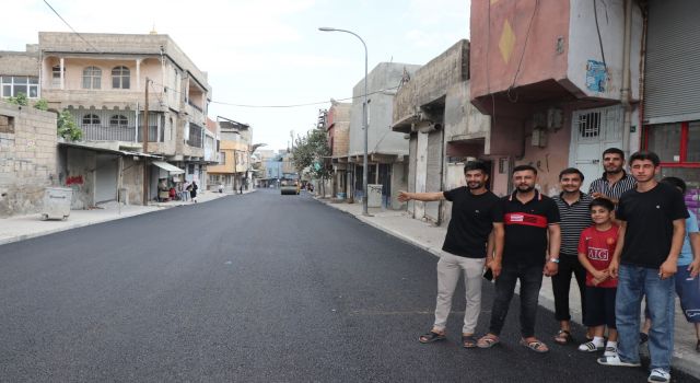 Şeyh Maksut türbe yolu sıcak asfaltla yenilendi