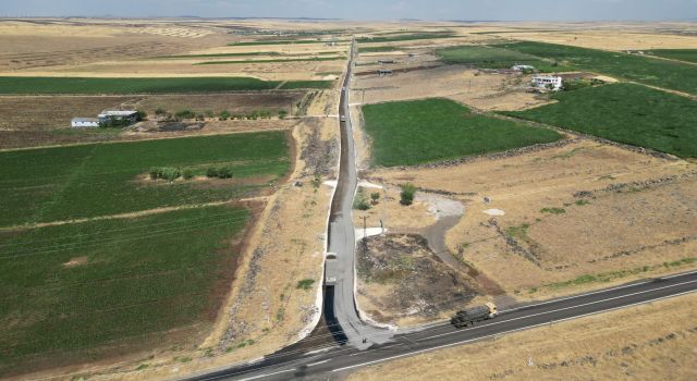 Siverek kırsalında ulaşım konforu artıyor