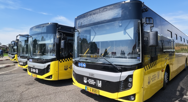 Büyükşehir, ulaşım filosunu 30 yeni otobüsle güçlendirdi