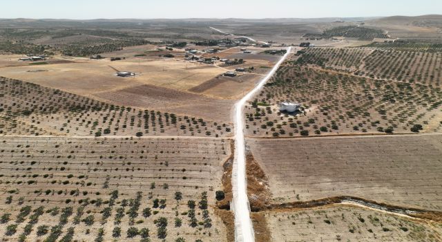 Büyükşehir’den Birecik’te 40 kilometrelik grup yoluna sathi asfalt