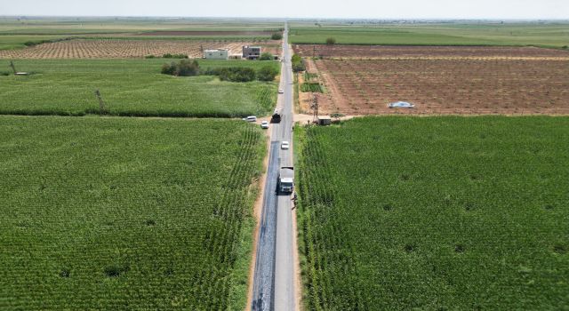 Ceylanpınar kırsalında ulaşım konforu artıyor