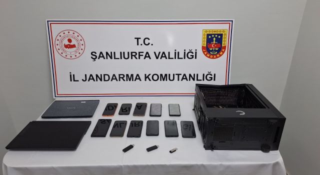 Şanlıurfa’da siber dolandırıcılık operasyonu: 9 şüpheli yakalandı