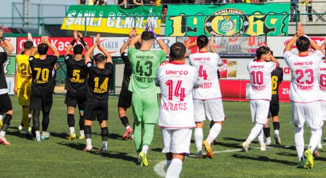 Şanlıurfaspor deplasmanda 3 gollü beraberlikle döndü