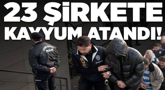 21,3 Milyar liralık bahis ağına darbe! 23 şirkete kayyım