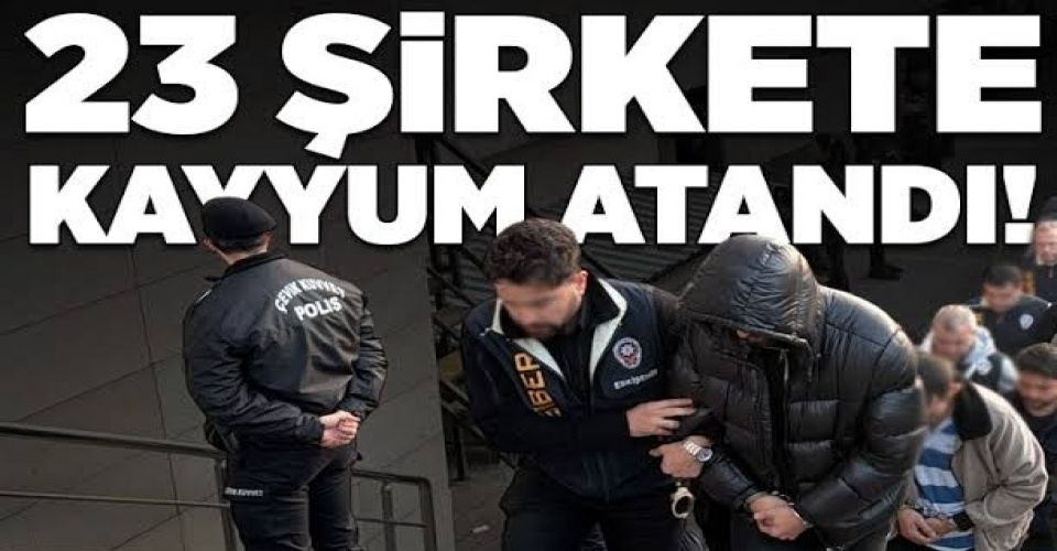 21,3 Milyar liralık bahis ağına darbe! 23 şirkete kayyım