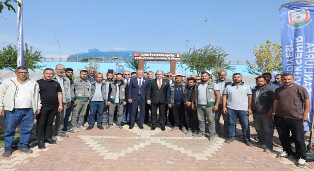 Şanlıurfa ile Pitești arasında dostluk fidanları toprakla buluştu