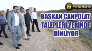 Canpolat, Konuklu'da sorunları dinledi