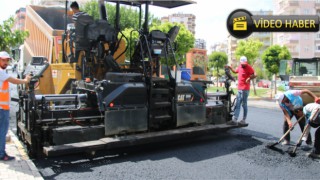 Büyükşehir, Seyrantepe'de asfalt yapıyor