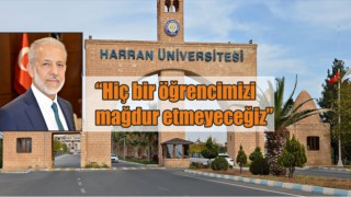 Harran Üniversitesi'nde sınav heyecanı!