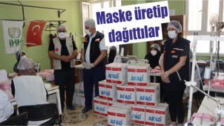 İHH, Urfa’da 80 Bin maske dağıttı