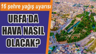 Urfa’da hava nasıl olacak?