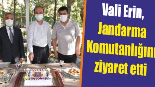 Vali Erin, yaş pasta kesip Mehmetçikleri tebrik etti