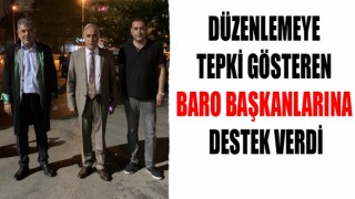 Aydınlık'tan baro başkanlarına destek geldi