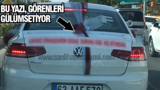 Urfa’da bu gelin arabasını görenler şaşırdı