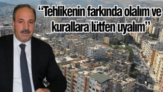 Milletvekili Özcan'dan Urfalılara uyarı!