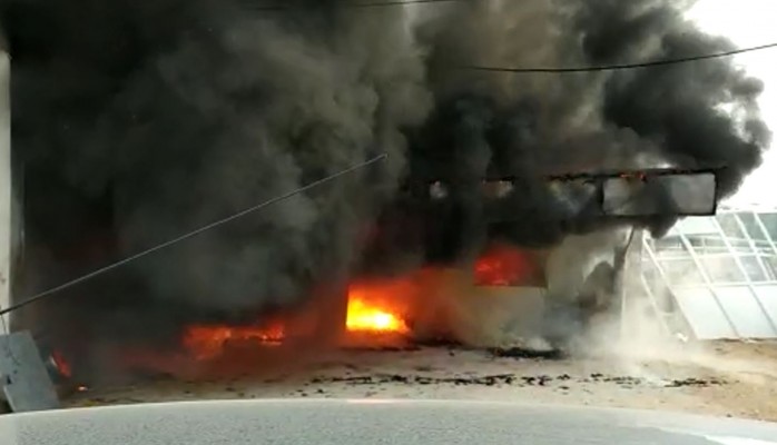 Akçakale’de iş yeri yangını korkuttu