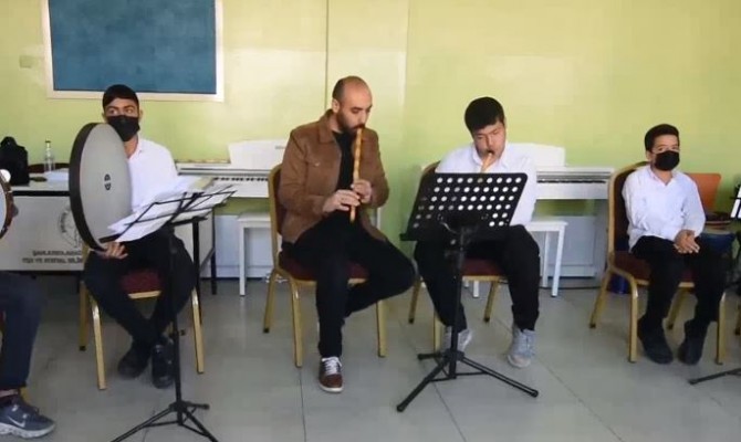 Dini Musiki Proje okulunda yetenek sınavı yapıldı