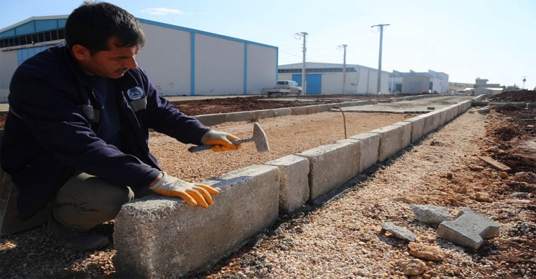 Eyyübiye’de yeni park çalışmaları devam ediyor