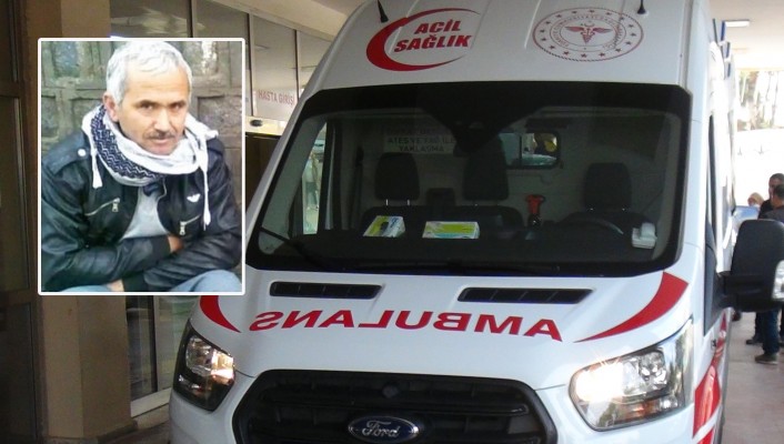 İş makinesinin çarptığı adam hayatını kaybetti