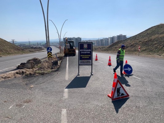 Şanlıurfa’da 20 noktada sinyalizasyon çalışması yapılıyor