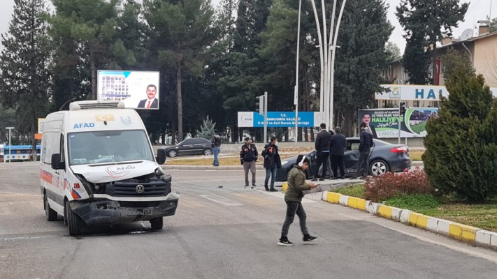 Şanlıurfa’da trafik kazası: 1 yaralı