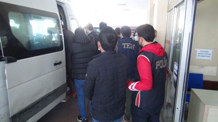 Şanlıurfa merkezli 10 ilde terör operasyonu