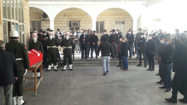 Trafik kazasında hayatını kaybeden asker defnedildi