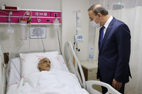 Vali Erin, Mardin Valiliğini ve DİKA’yı ziyaret etti