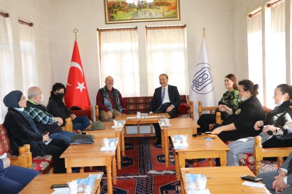 Vali Erin ünlü gurmeleri ağırladı