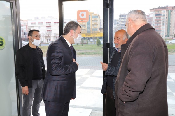 Baydilli esnaf ve vatandaşın taleplerini dinledi