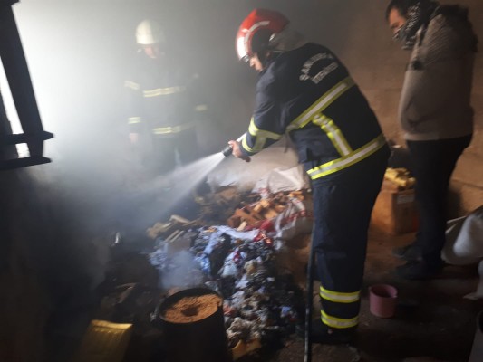 Çocukların ateşle oyunu yangına neden oldu