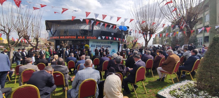 Eyyübiye Belediyesi Aile Otağı’nın açılışı yapıldı