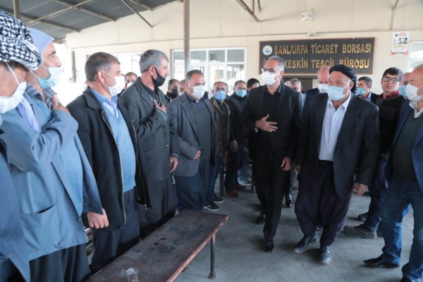 Kuş, Buğday Pazarı esnafının sorunlarına çözüm üretiyor
