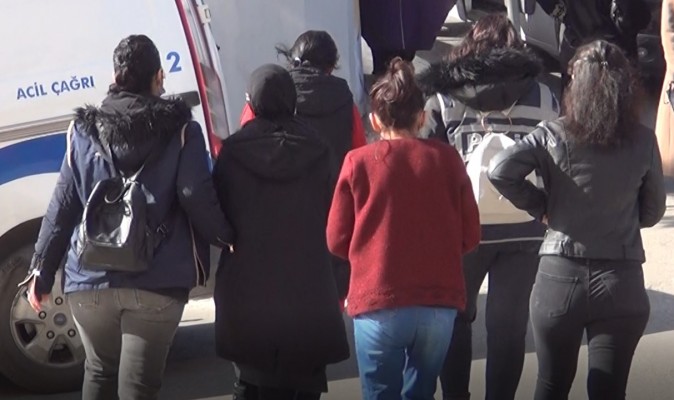 Şanlıurfa’da fuhuş operasyonu:10 gözaltı