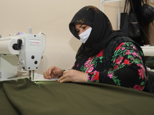 Şanlıurfa'da kadınlar meslek öğreniyor
