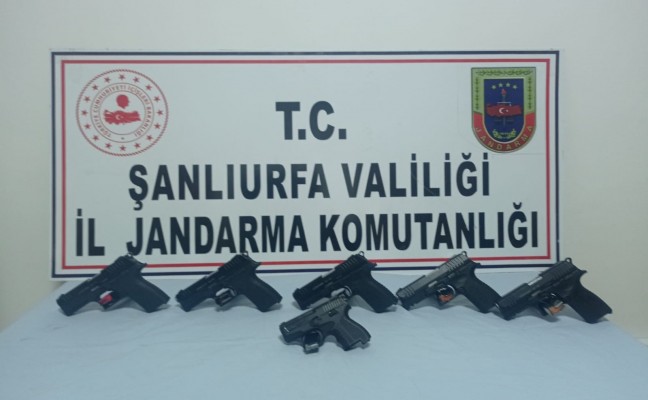 Şanlıurfa’da silah kaçakçılığı operasyonu