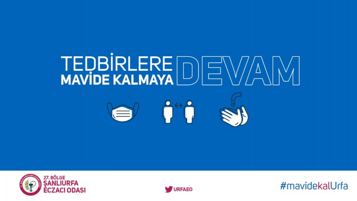 Şanlıurfa Eczacı Odası’ndan tedbirler için uyarı