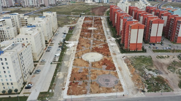 Seyrantepe'de 10 Bin metrekarelik parkta sona doğru