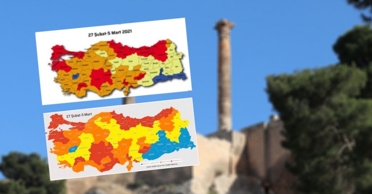 Urfa'nın haritadaki rengi değişti mi? Açıklama geldi