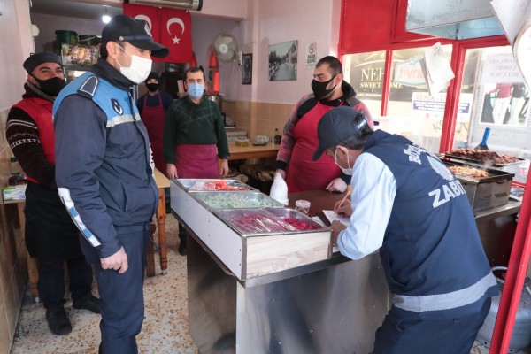 Zabıtadan fiyat tarifesi denetimi