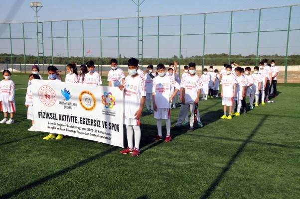 Akçakale'de geleceğin sporcuları yetişiyor