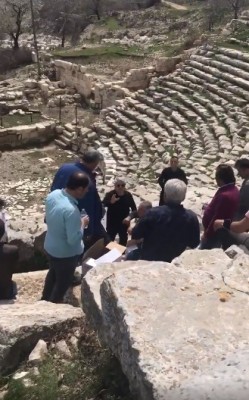 Antik kentte "Çiğ köfte" atışması
